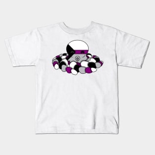 Demisexual Pride Fidget Octopus Kids T-Shirt